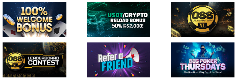 BlackChip promotions page with races